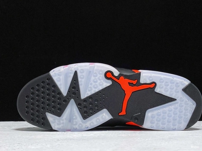 Bmlin Jordan OG Black Infrared 6 Retro Air 384664-060 0723
